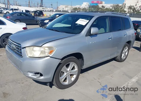 2008 Toyota Highlander Limited из США, поврежденный, VIN JTEES42A082078755